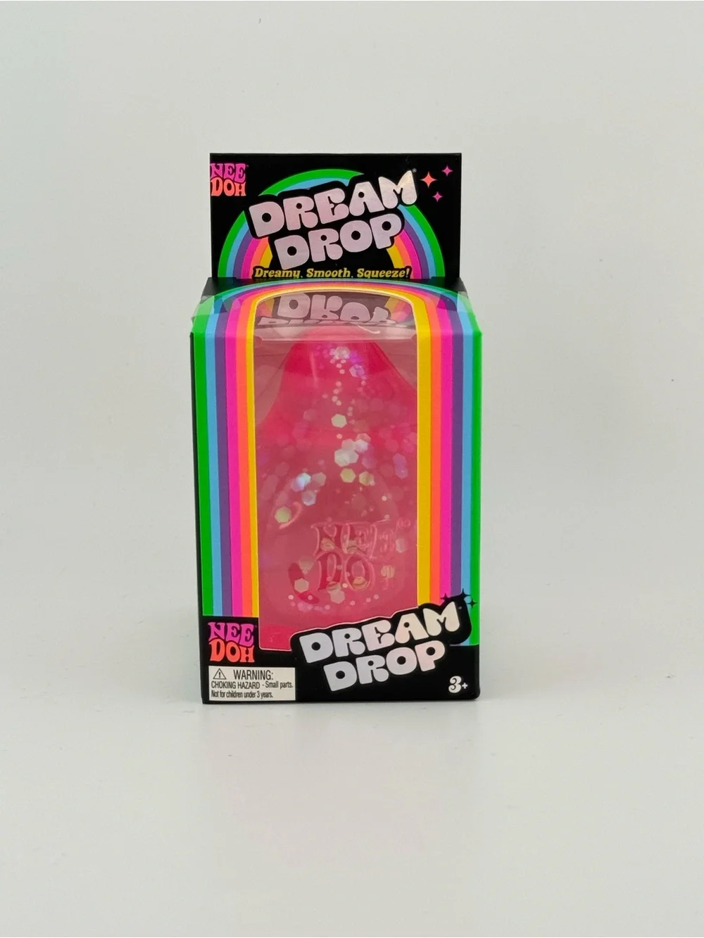 NeeDoh Dream Drop  - Pink Glitter